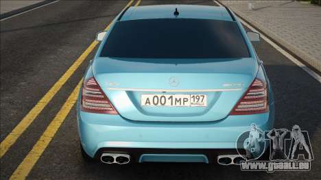 Mercedes-Benz S 65 AMG Blue pour GTA San Andreas