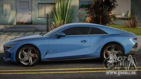 Bentley Batur Blue für GTA San Andreas