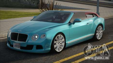 Bentley Continental GT 2014 Blue pour GTA San Andreas