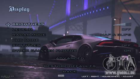 Wallpaper Car Menu and Cursor Among Us pour GTA San Andreas