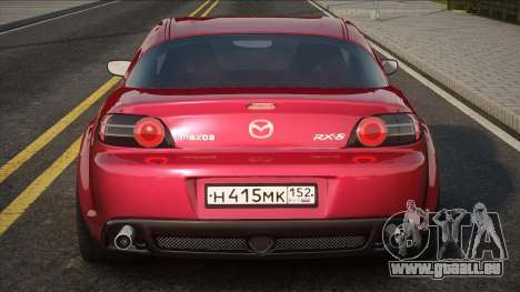 Mazda RX-8 Rouge pour GTA San Andreas