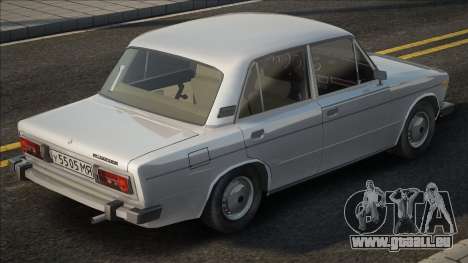 VAZ-2106 Blanc et crosse pour GTA San Andreas