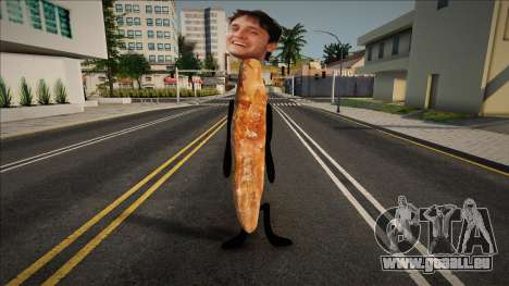 Top Manias del Meme de Baguette Youtuber Colomb für GTA San Andreas