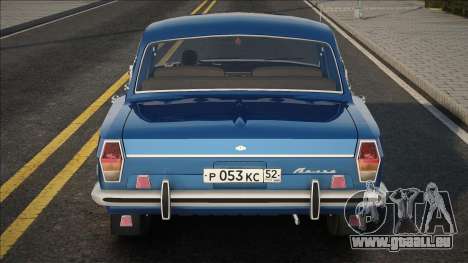 GAZ-24 Volga Version Bleu pour GTA San Andreas