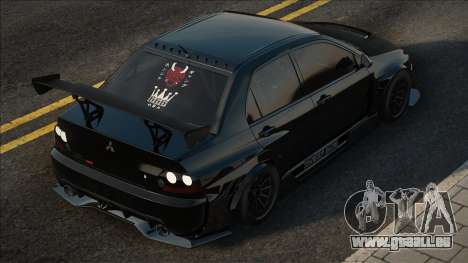 Mitsubishi Lancer Evo IX Blek für GTA San Andreas