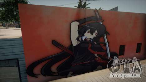 Mural Akame pour GTA San Andreas