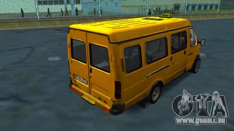 GAZelle 3221 Minibus pour GTA Vice City