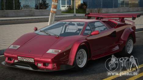 Lamborghini Countach Red für GTA San Andreas