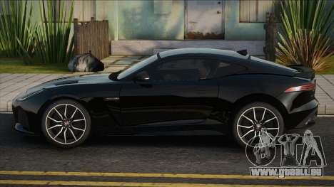 2016 Jaguar F-Type SVR Blek pour GTA San Andreas