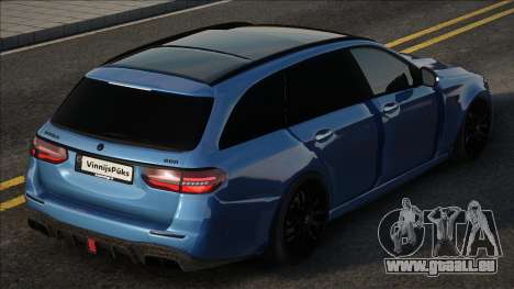 Mercedes-Benz E63s Blue pour GTA San Andreas