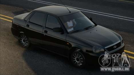 Lada Priora noire pour GTA San Andreas