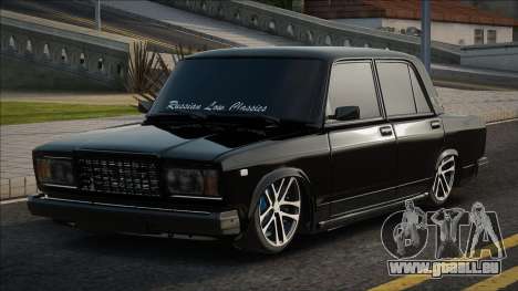 VAZ 2107 Noir Classique pour GTA San Andreas