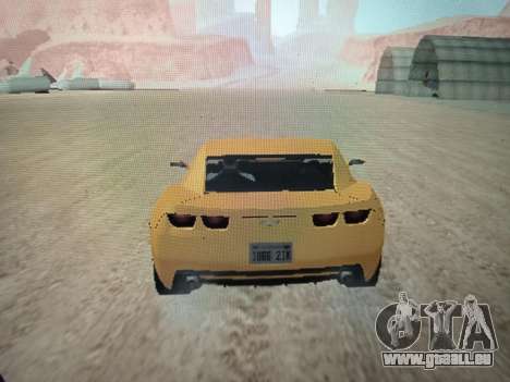 Chevrolet Camaro SS 2006 lowpoly sa style pour GTA San Andreas