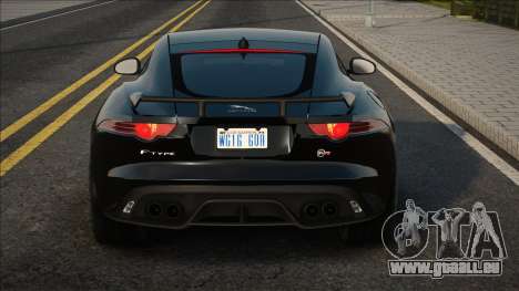 2016 Jaguar F-Type SVR Blek pour GTA San Andreas