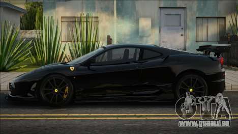 Ferrari F430 Scuderia Blek für GTA San Andreas