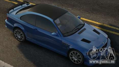 2001 BMW M3 GTR Street pour GTA San Andreas