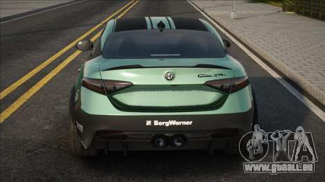 Alfa Romeo Giulia Gtam pour GTA San Andreas