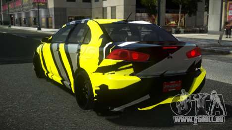 Mitsubishi Lancer Evo X YHG S5 pour GTA 4