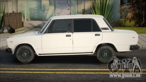 VAZ 2107 Weißer Schaft für GTA San Andreas