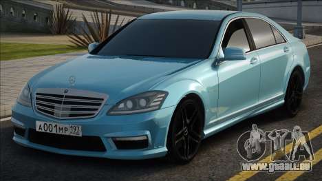 Mercedes-Benz S 65 AMG Blue pour GTA San Andreas