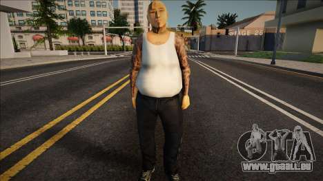 Homme chinois en T-shirt pour GTA San Andreas