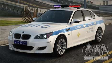 BMW M5 E60 Police de la circulation 2012-2015 pour GTA San Andreas