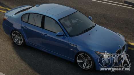 BMW M5 E60 Blu für GTA San Andreas