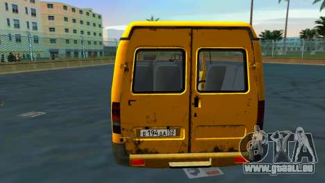 GAZelle 3221 Minibus pour GTA Vice City