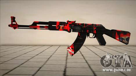 Ak47 Grafiti Simple Skin für GTA San Andreas