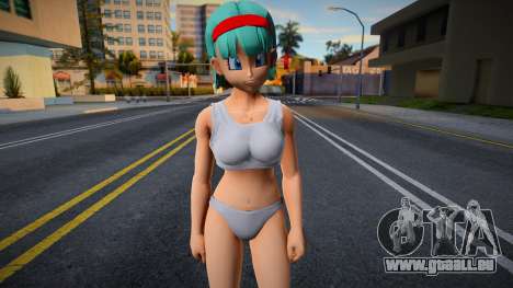 Bulma Ropa Interior Namek pour GTA San Andreas