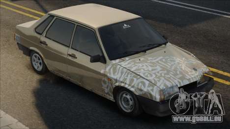 VAZ 21099 Transport cabossé pour GTA San Andreas