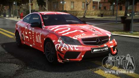 Mercedes-Benz C63 AMG V-Sport S8 pour GTA 4