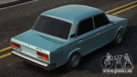 VAZ 2107 Blau für GTA San Andreas