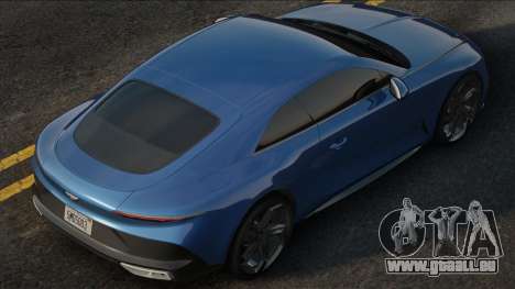 Bentley Batur Blue für GTA San Andreas