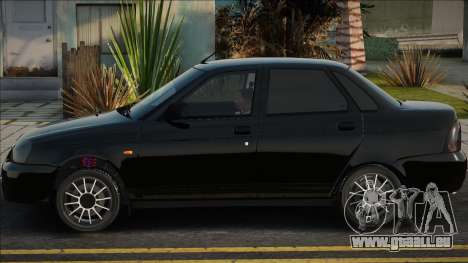 Lada Priora noire pour GTA San Andreas