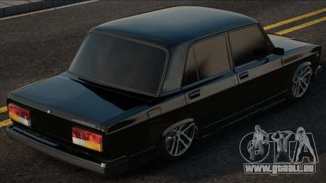 VAZ 2107 Schwarz Klassisch für GTA San Andreas