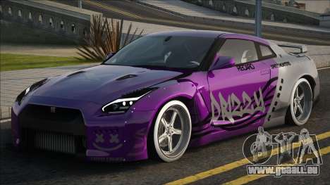 Nissan GT-R R35 tuning pour GTA San Andreas