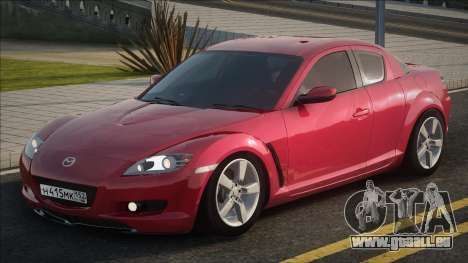 Mazda RX-8 Rouge pour GTA San Andreas