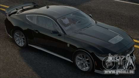 Ford Mustang Dark Horse 2024 Blek pour GTA San Andreas