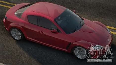 Mazda RX-8 Rouge pour GTA San Andreas