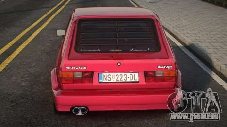 Volkswagen Golf Mk1 Tuned pour GTA San Andreas