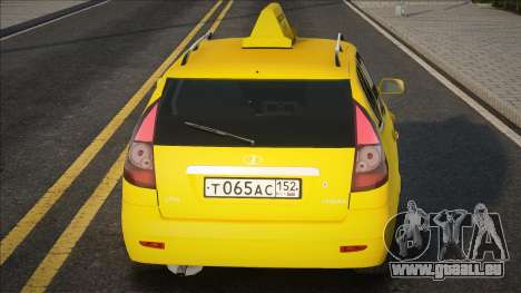 Lada Priora Taxi pour GTA San Andreas