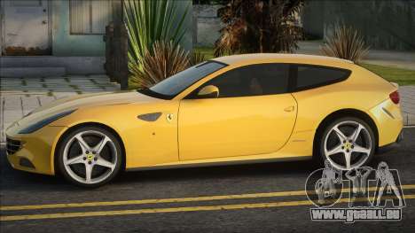 2012 Ferrari FF Yellow pour GTA San Andreas