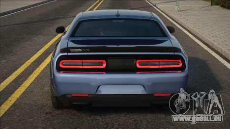 Dodge SRT Demon Bluee pour GTA San Andreas