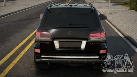 Lexus 570 2013 v1 pour GTA San Andreas