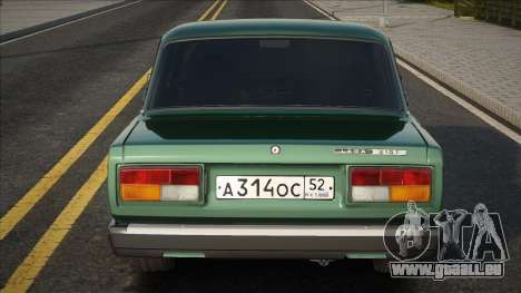 VAZ 2107 Vert pour GTA San Andreas