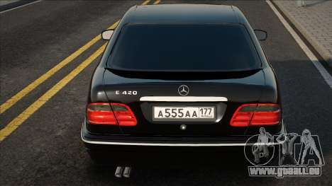 Mercedes-Benz E420 W210 Blek pour GTA San Andreas