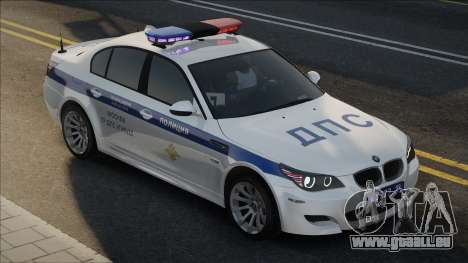 BMW M5 E60 Police de la circulation 2012-2015 pour GTA San Andreas