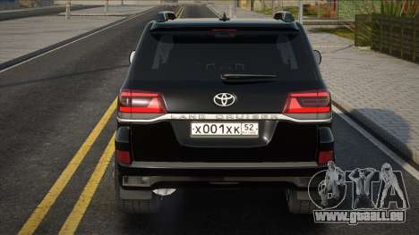 Toyota Land Cruiser 200 [Blek] pour GTA San Andreas