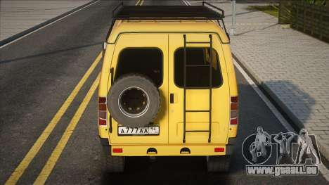 GAZelle Business Jaune pour GTA San Andreas